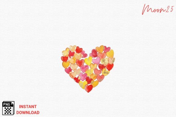 Download Watercolor Heart Love Valentine Png - Watercolor Collection