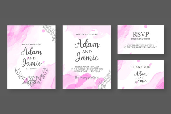 Download Printable  Wedding Invitation Card - Wedding Collection